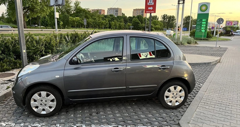Nissan Micra cena 8500 przebieg: 140000, rok produkcji 2006 z Kraków małe 466